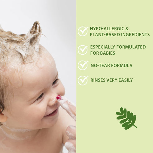 3-in-1 Baby Shampoo, Body Wash & Conditioner | WBM Baby Care